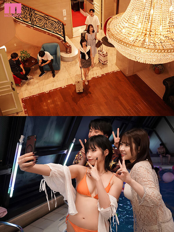 ナイトプールで彼女の親友の逆NTR 超肉食なエロがり美女の誘惑に我慢できず中出し浮気 石原希望