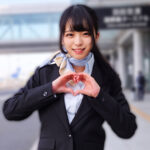 美脚スチュワーデスしおりさんのハイビジョン作品！タイツと清楚さが光る