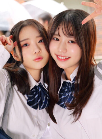 制服美少女えまちゃんといつはちゃんの即ハメ乱交ナンパ映像
