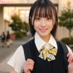 無垢の制服女子校生「みこ」とのハイビジョン中出し体験