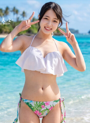俺の素人-Z-が贈るもえの美少女水着ナンパ映像